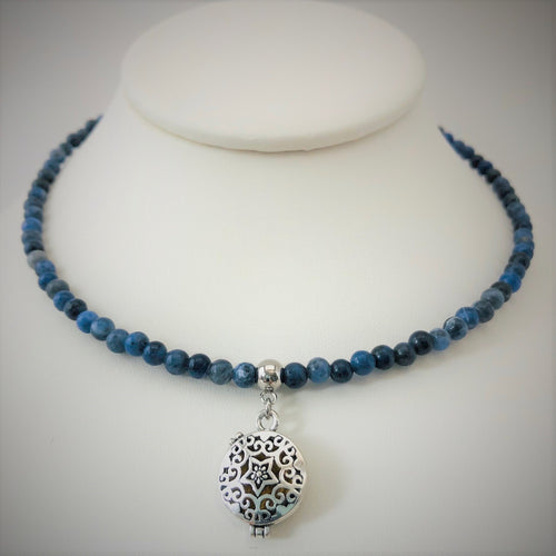Sodalite Aromatherapy Choker / Bracelet