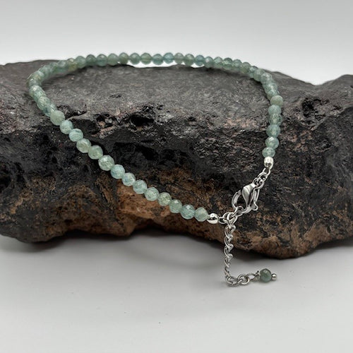Green Apatite Tiny Stone Bracelet