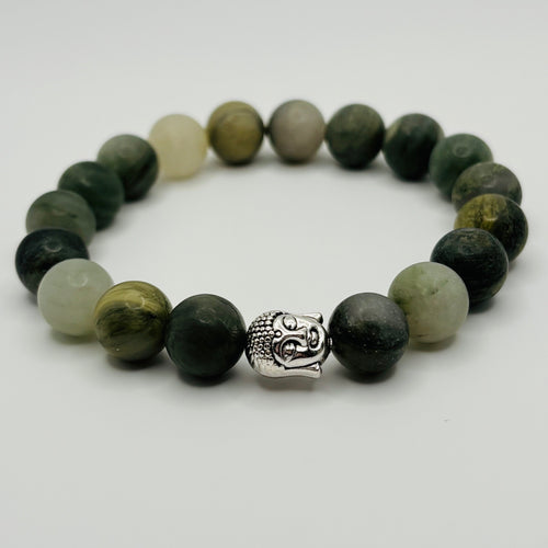 Green Line Jasper Bracelet