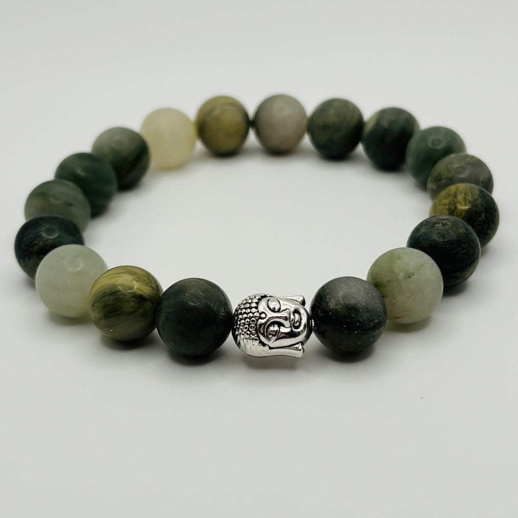 Green Line Jasper Bracelet