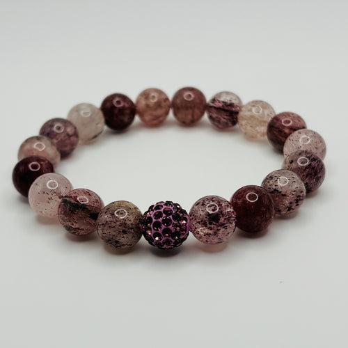 Strawberry Quartz Bracelet