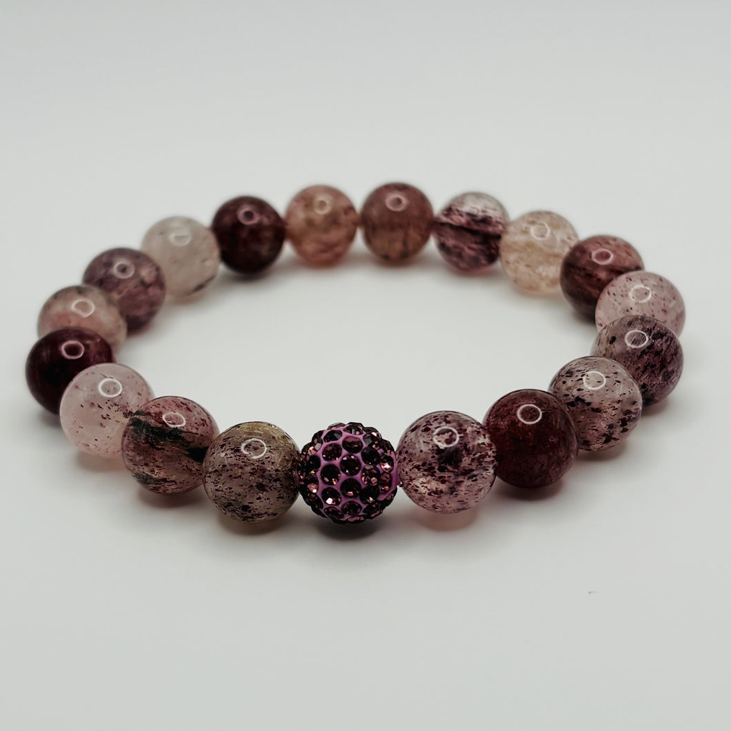 Strawberry Quartz Bracelet