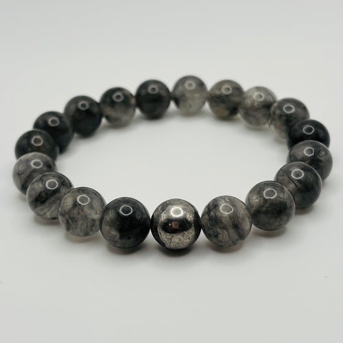 Grey Quartz Bracelet