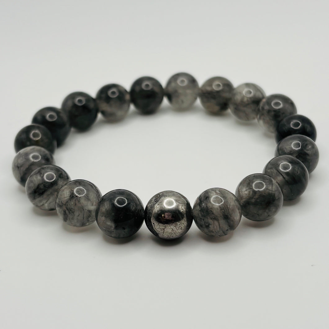 Grey Quartz Bracelet