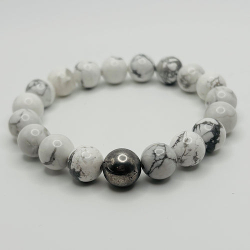 White Howlite Bracelet