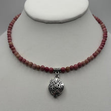 Rhodonite Aromatherapy Choker / Bracelet