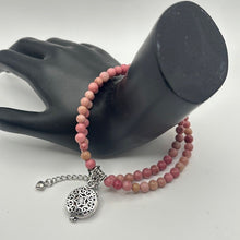 Rhodonite Aromatherapy Choker / Bracelet
