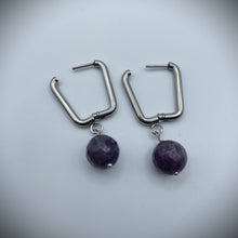 Lepidolite Earrings