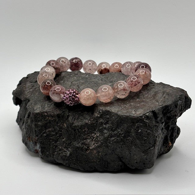 Strawberry Quartz Bracelet
