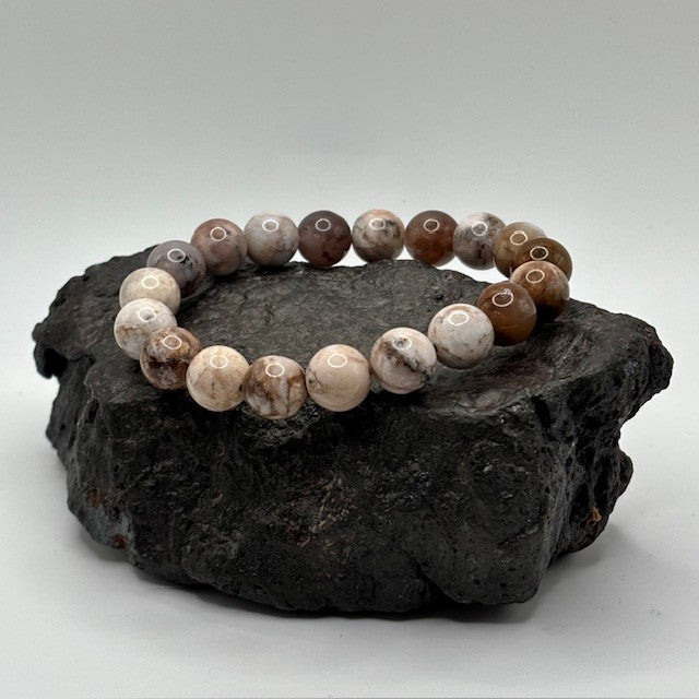 Tea Tree Agate Bracelet