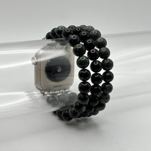 Serpentine, Obsidian and Kambaba Jasper Gemstone Apple Watch Band