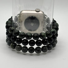 Serpentine, Obsidian and Kambaba Jasper Gemstone Apple Watch Band