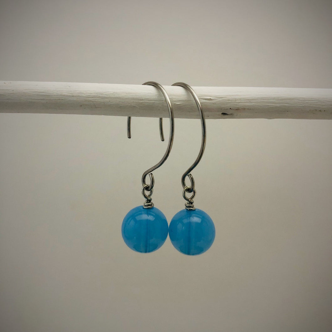 Sky Blue Opalite Earrings